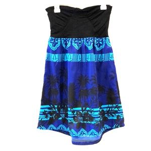 Roxy strapless summer dress